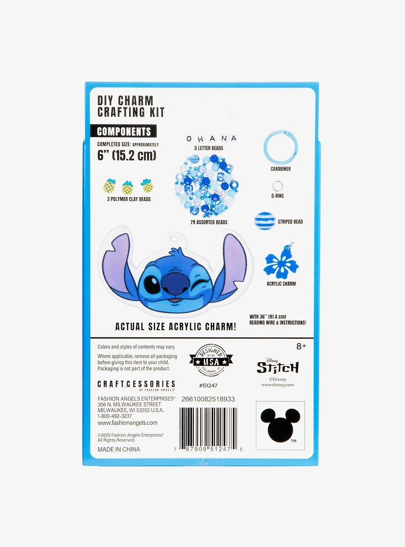 Disney Lilo & Stitch DIY Bag Charm Crafting Kit