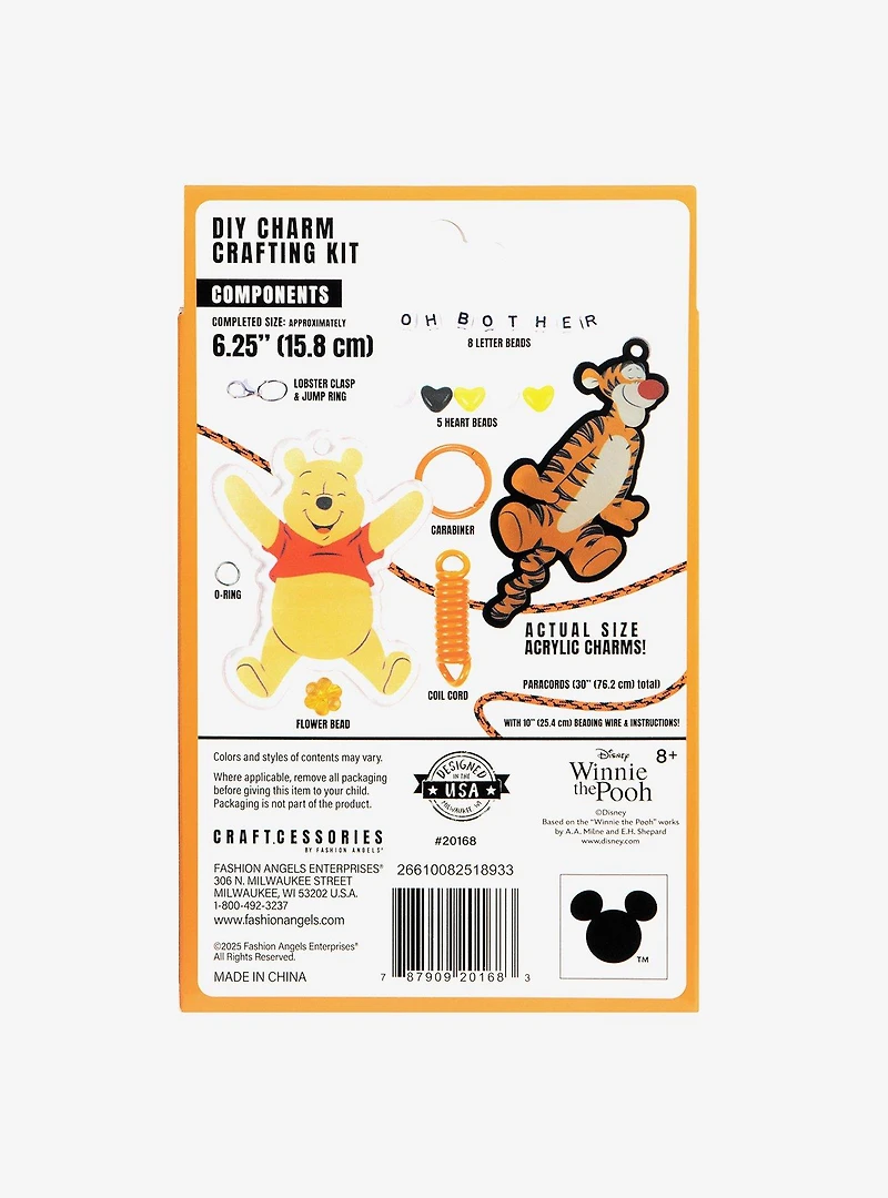 Disney Winnie the Pooh DIY Bag Charm Craft Kit