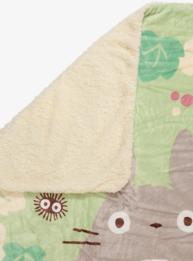 Studio Ghibli® My Neighbor Totoro Botanical Throw — BoxLunch Exclusive