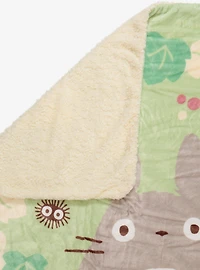 Studio Ghibli® My Neighbor Totoro Botanical Throw — BoxLunch Exclusive