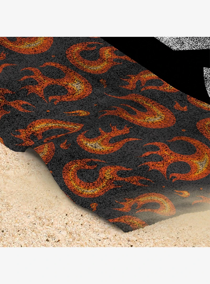 AC/DC Est. 1973 Beach Towel