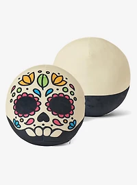 Sugar Skull Cloud Travel Pillow
