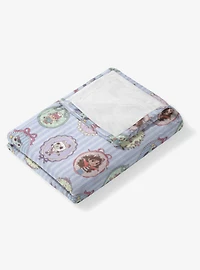 Gabby's Dollhouse Portrait Wall 50x60" Silk Touch Throw Blanket