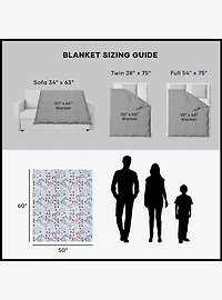 Gabby's Dollhouse Pandy Paws 50x60" Silk Touch Throw Blanket