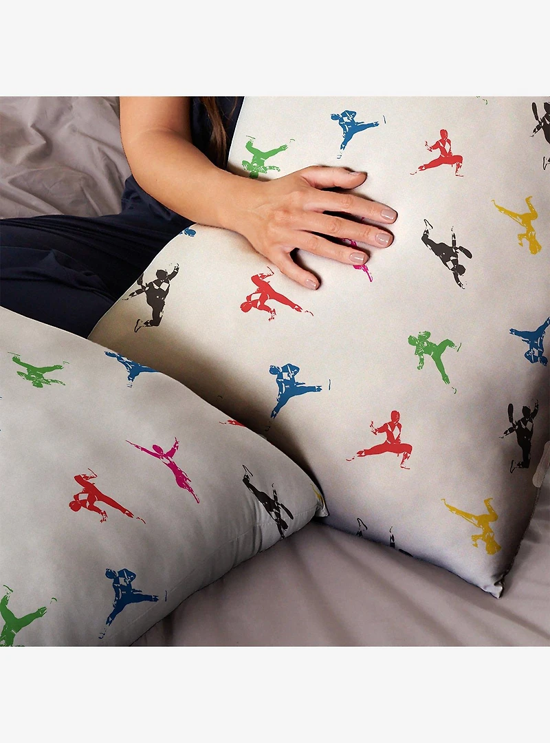 Power Rangers Classic Color Rangers 2 Pack Pillowcase