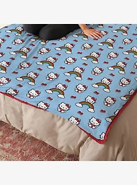 Hello Kitty Clouds and Bows 90x90" Cloud Throw Blanket