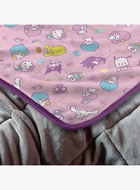 Hello Kitty Dreamy Drop 90x90" Cloud Throw Blanket