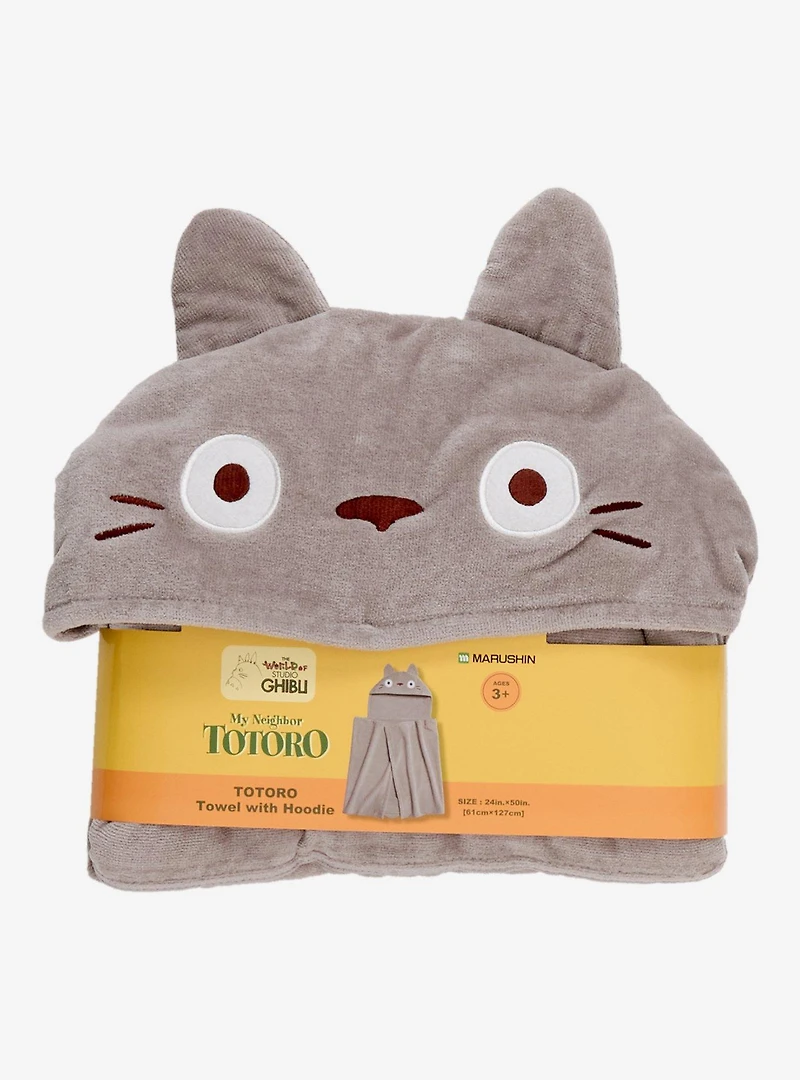 Studio Ghibli® My Neighbor Totoro Towel With Hood — BoxLunch Exclusive
