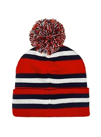 University of Illinois Block Stripes Knit Pom Beanie