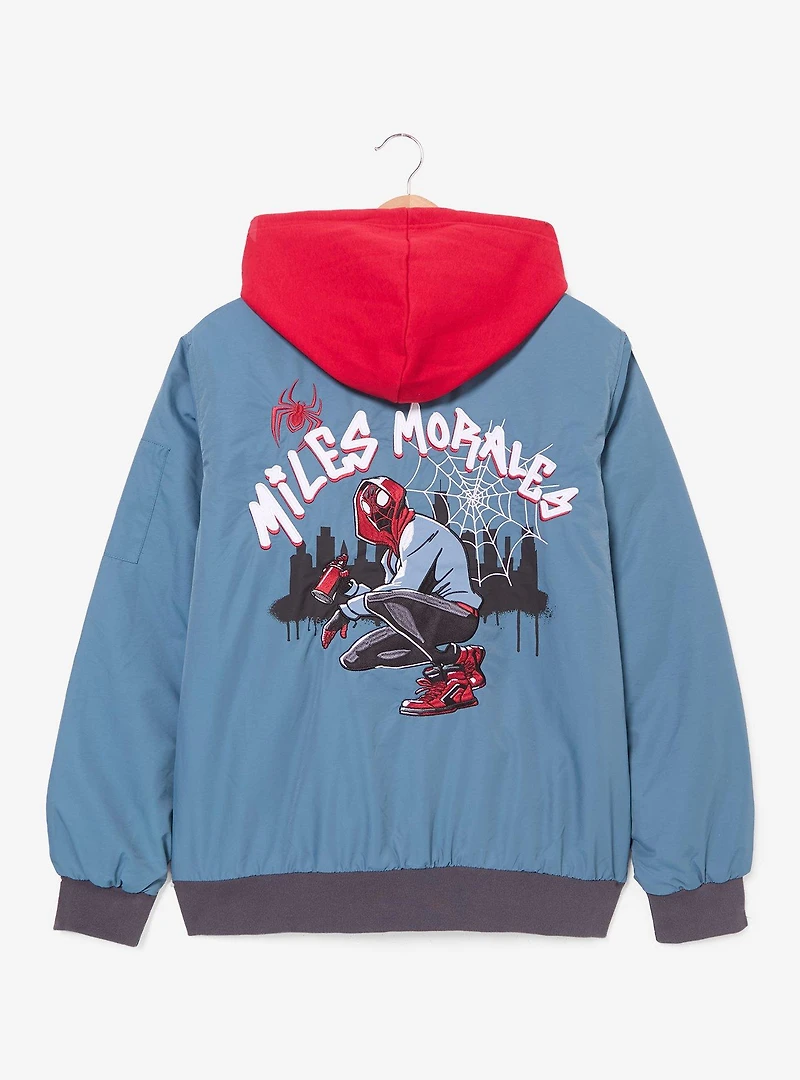 Marvel Spider-Man Miles Morales Bomber Jacket - BoxLunch Exclusive