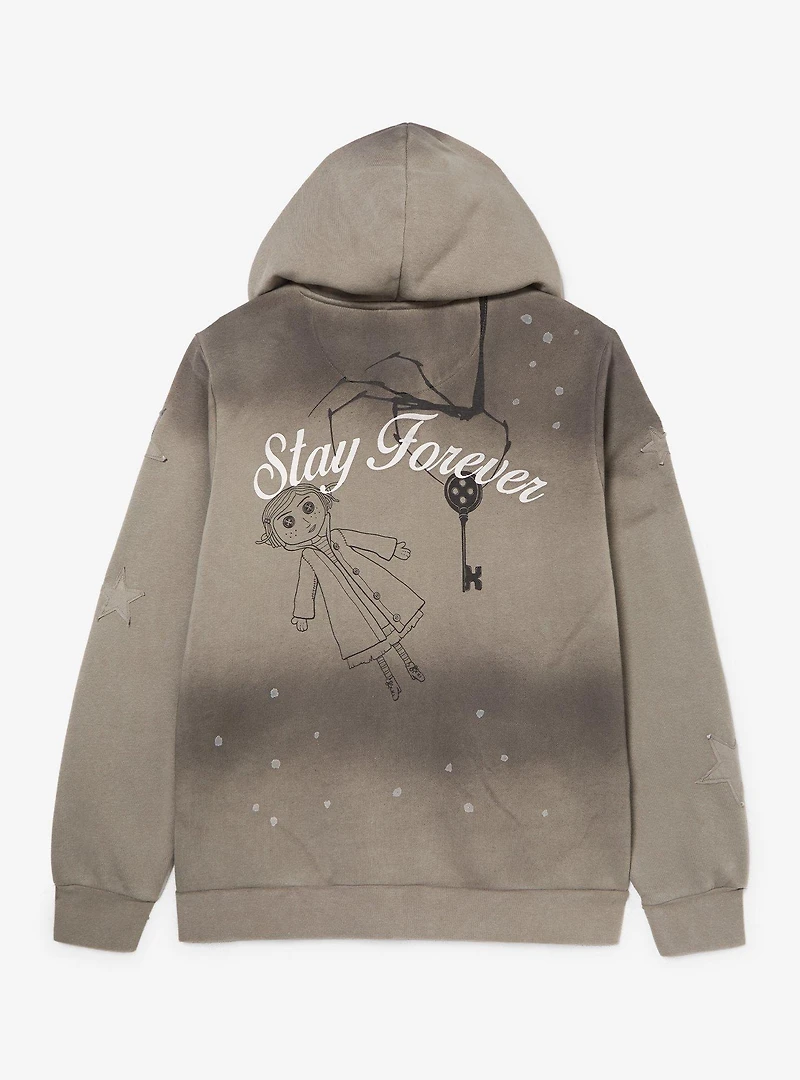 Coraline Gradient Zippered Hoodie - BoxLunch Exclusive
