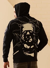 Universal Monsters Frankenstein Tonal Zippered Hoodie - BoxLunch Exclusive
