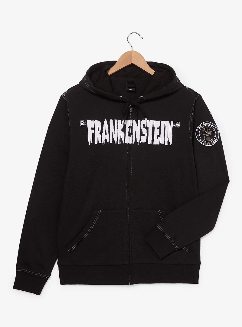 Universal Monsters Frankenstein Tonal Zippered Hoodie - BoxLunch Exclusive