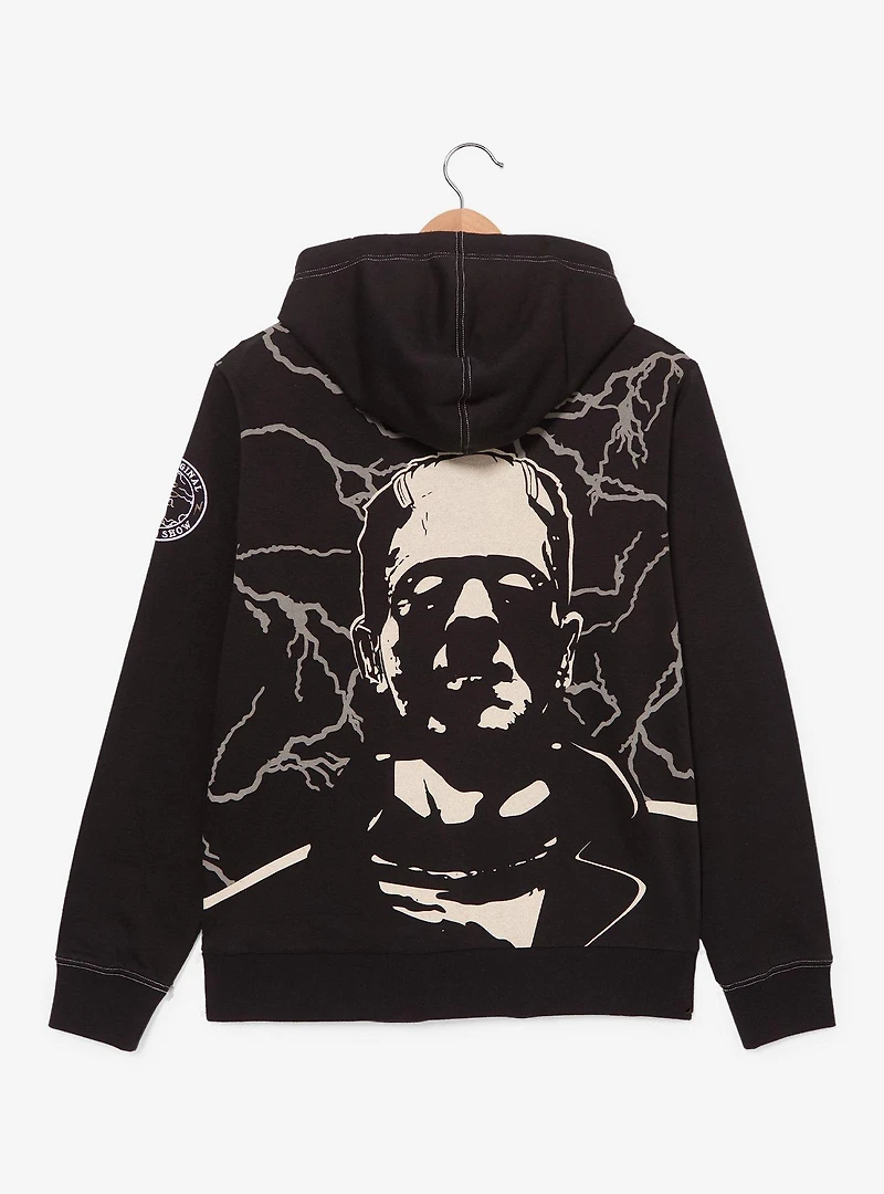 Universal Monsters Frankenstein Tonal Zippered Hoodie - BoxLunch Exclusive