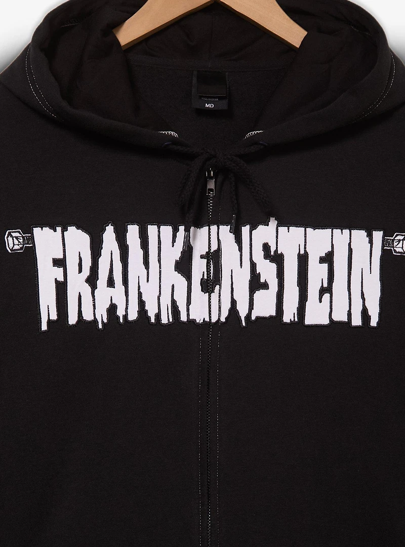 Universal Monsters Frankenstein Tonal Zippered Hoodie - BoxLunch Exclusive