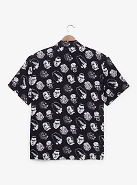 Universal Monsters Allover Print Woven Button-Up - BoxLunch Exclusive