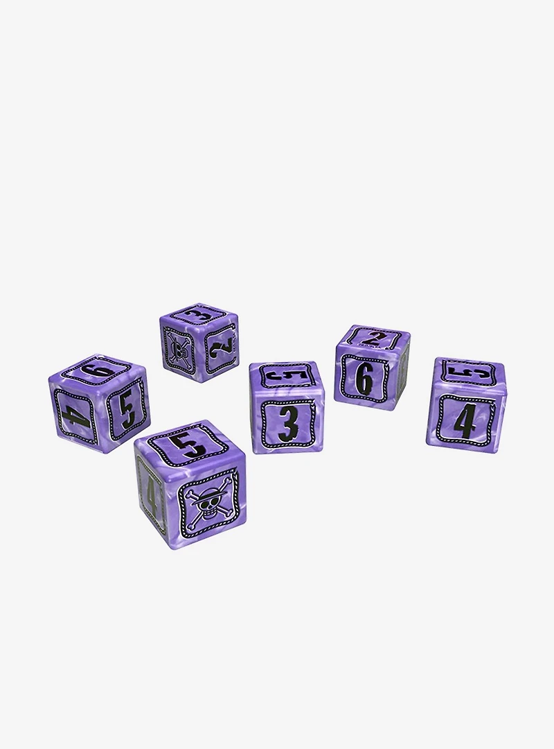 One Piece Glow-in-the-Dark Premium Dice Set