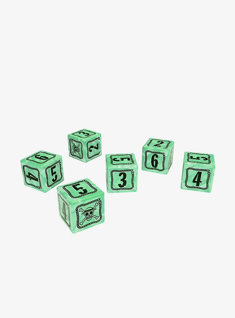 One Piece Glow-in-the-Dark Premium Dice Set