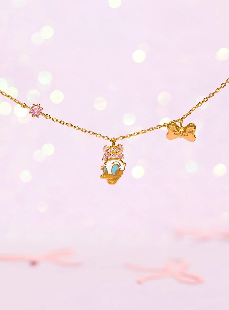 Girls Crew Disney Daisy Duck Charm Necklace - BoxLunch Exclusive