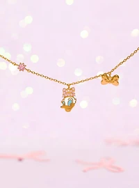 Girls Crew Disney Daisy Duck Charm Necklace - BoxLunch Exclusive