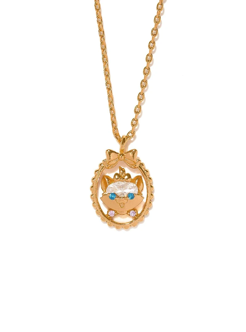 Girls Crew Disney The Aristocats Marie Portrait Necklace - BoxLunch Exclusive