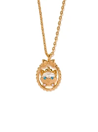 Girls Crew Disney The Aristocats Marie Portrait Necklace - BoxLunch Exclusive
