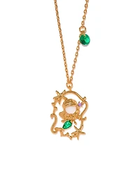 Girls Crew Disney The Little Mermaid Ariel Portrait Necklace - BoxLunch Exclusive