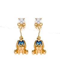Girls Crew Disney Winnie the Pooh Eeyore Charm Stud Earrings - BoxLunch Exclusive