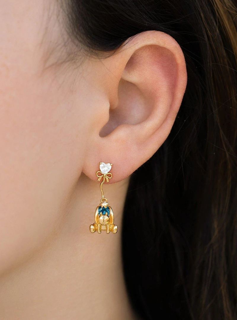 Girls Crew Disney Winnie the Pooh Eeyore Charm Stud Earrings - BoxLunch Exclusive