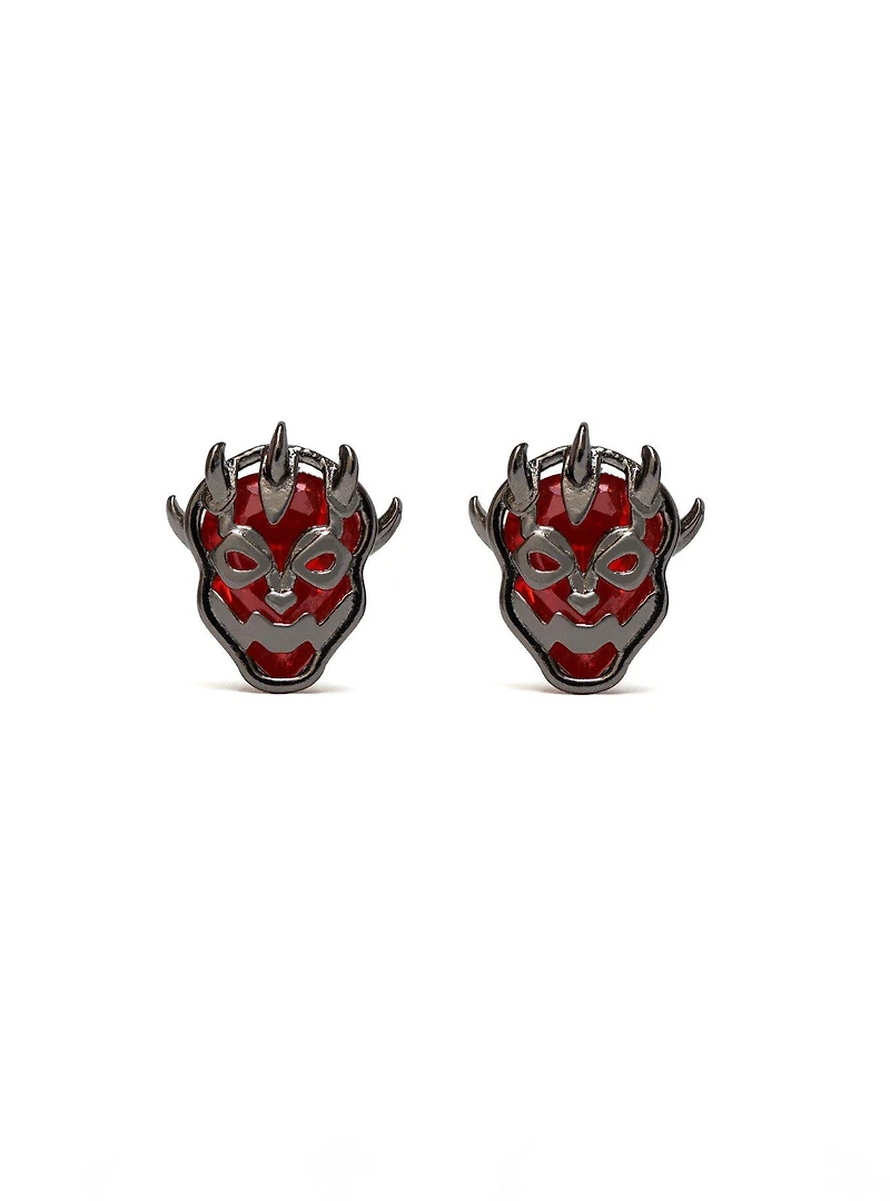 Girls Crew Star Wars Darth Maul Stud Earrings - BoxLunch Exclusive