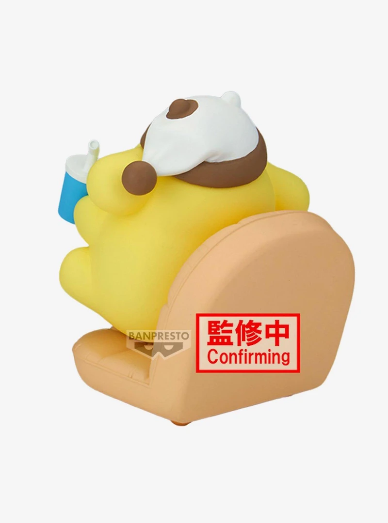 Sanrio Nakayoshi Memories Relaxing Time at Home Pompompurin Figure