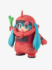 Bandai Namco Gundam 45th Anniversary x Hatsune Miku Char's Zaku Costume Figure (Hatsune Miku Ver.)