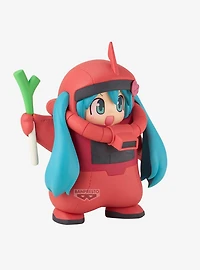 Bandai Namco Gundam 45th Anniversary x Hatsune Miku Char's Zaku Costume Figure (Hatsune Miku Ver.)