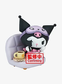 Bandai Namco Sanrio Nakayoshi Memories Relaxing Time at Home Kuromi Figure