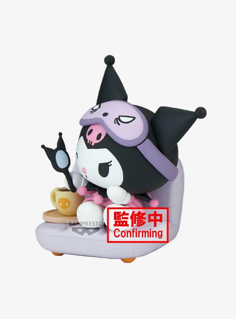 Bandai Namco Sanrio Nakayoshi Memories Relaxing Time at Home Kuromi Figure