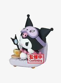 Bandai Namco Sanrio Nakayoshi Memories Relaxing Time at Home Kuromi Figure