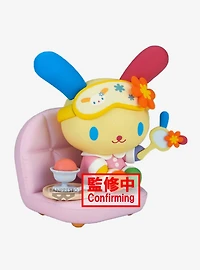 Sanrio Nakayoshi Memories Relaxing Time at Home Usahana Figure