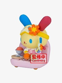 Sanrio Nakayoshi Memories Relaxing Time at Home Usahana Figure