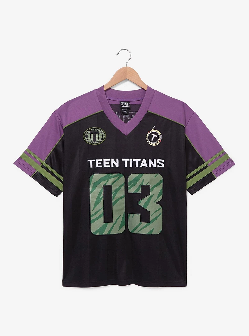 DC Comics Teen Titans Beast Boy Batting Jersey - BoxLunch Exclusive