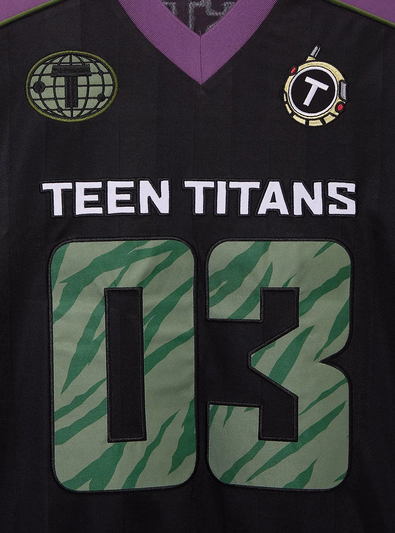 DC Comics Teen Titans Beast Boy Batting Jersey - BoxLunch Exclusive