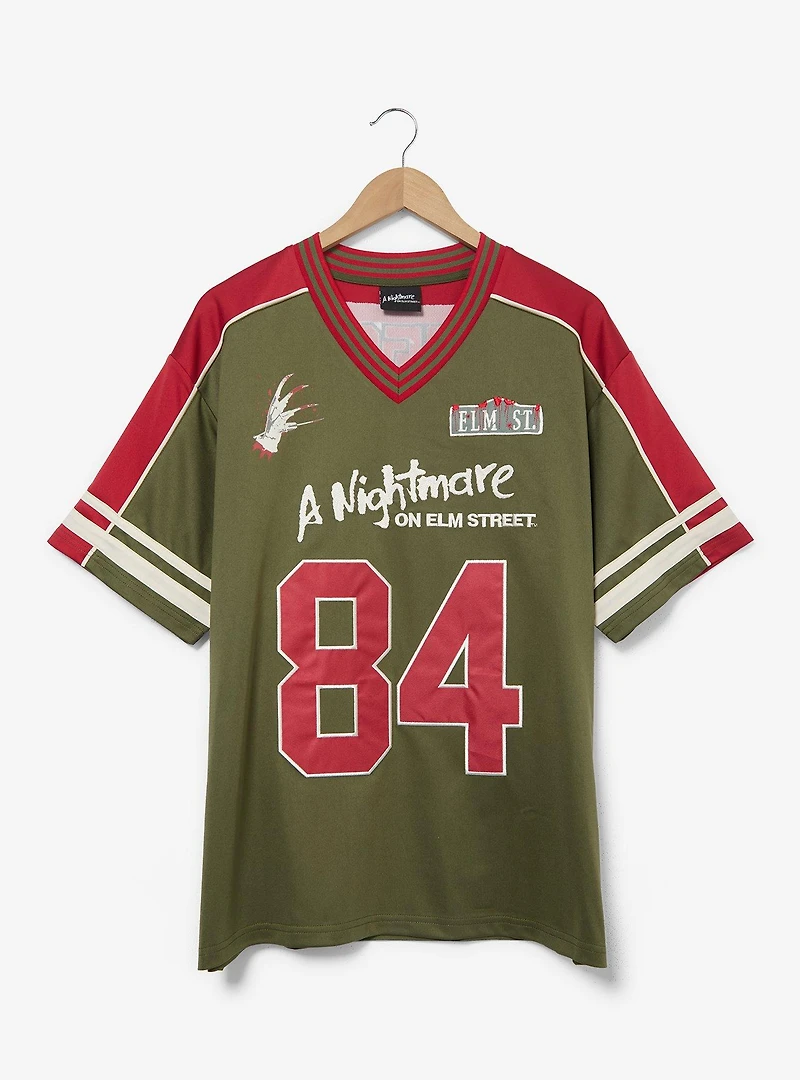 A Nightmare on Elm Street Freddy Krueger Football Jersey - BoxLunch Exclusive