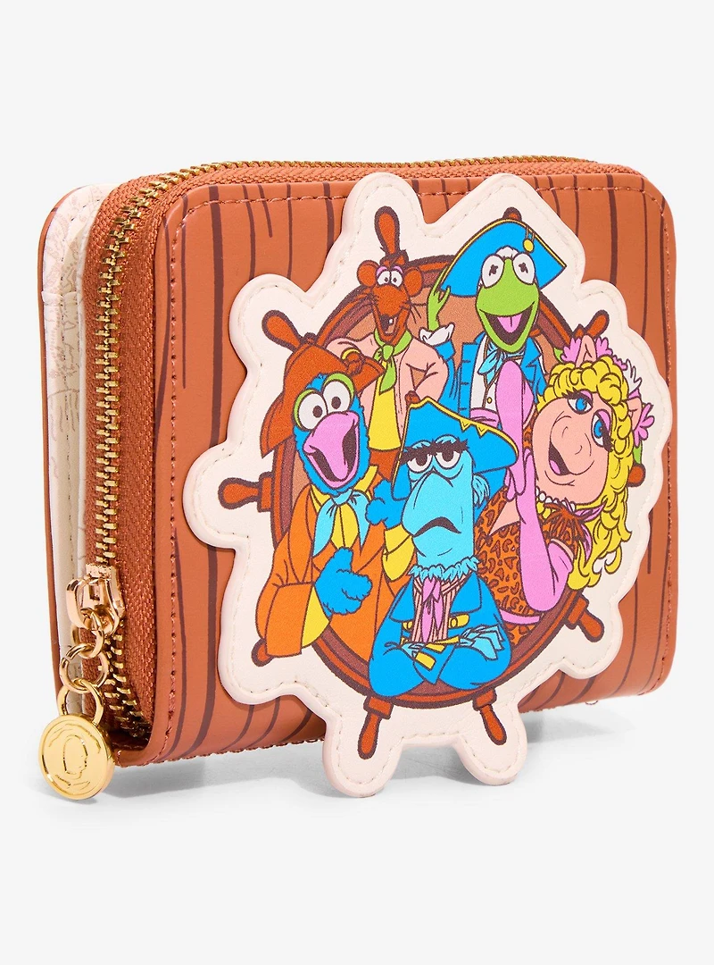 Muppets Treasure Island Group Portrait Small Zip Wallet - BoxLunch Exclusive