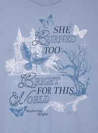 Wuthering Heights She Burned Too Bright Quote T-Shirt  - BoxLunch Exclusive