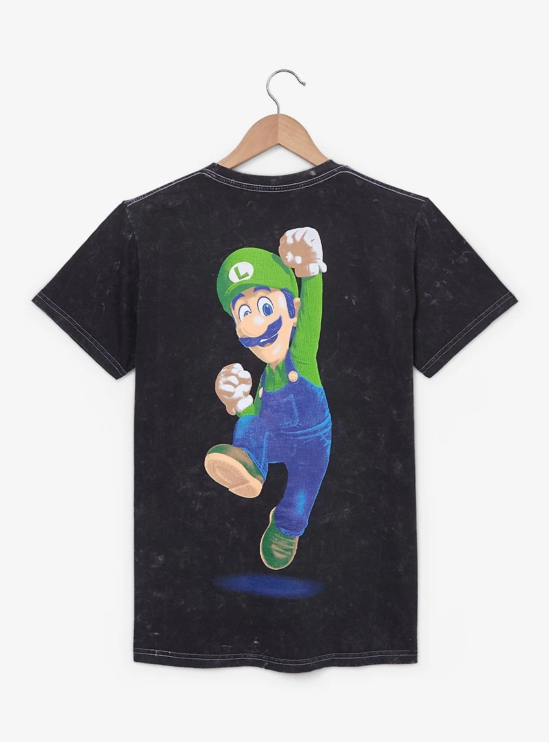 Nintendo Super Mario Bros. Luigi Graphic T-Shirt — BoxLunch Exclusive