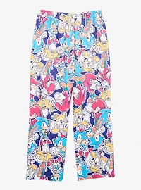 Sonic the Hedgehog & Friends Allover Print Sleep Pants - BoxLunch Exclusive