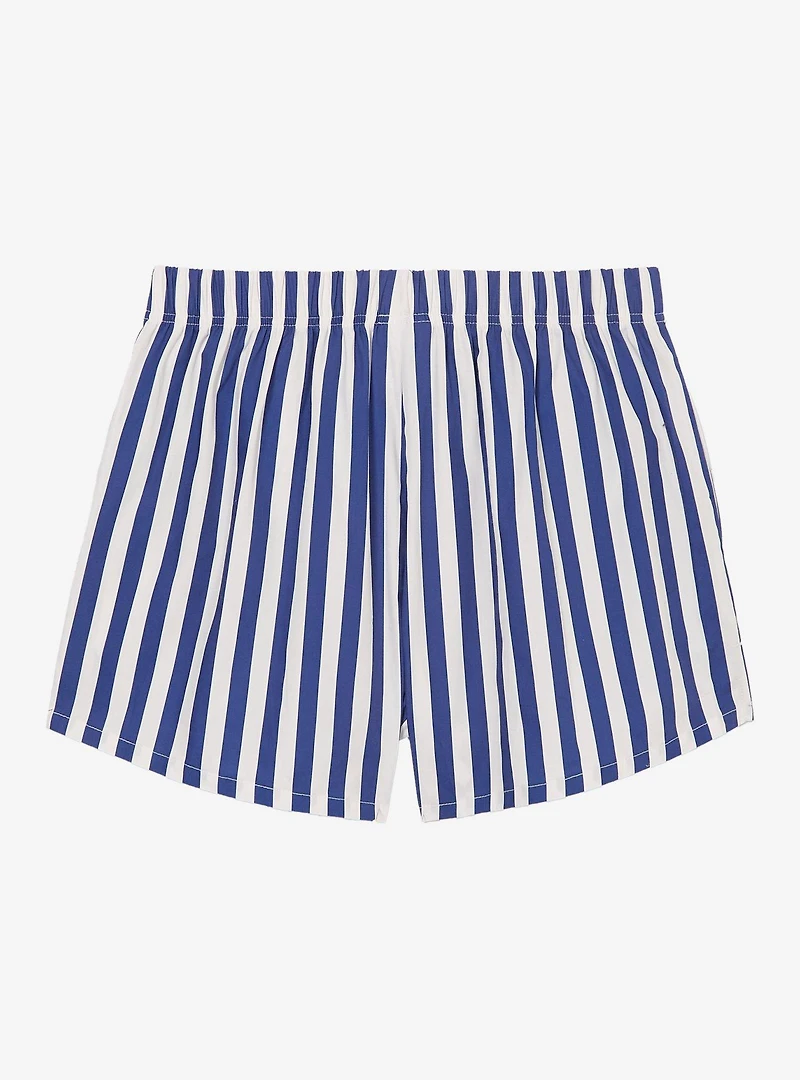 Peanuts Sailor Snoopy & Woodstock Striped Women's Boxer Shorts - BoxLunch Exclusive