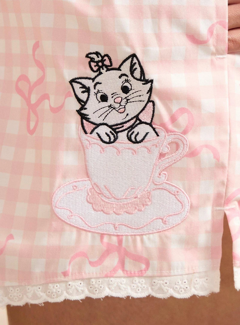 Disney The Aristocats Marie Gingham Women's Boxer Shorts — BoxLunch Exclusive