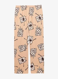 SpongeBob SquarePants DoodleBob Allover Print Sleep Pants — BoxLunch Exclusive
