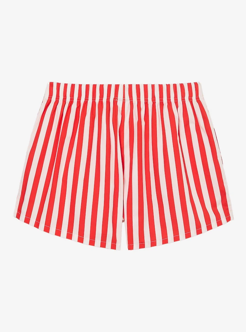 Disney Mickey Mouse Striped Women's Boxer Shorts - BoxLunch Exclusive