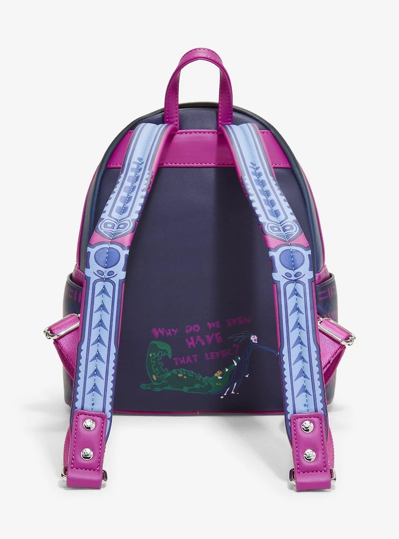 Loungefly Disney The Emperor's New Groove Kronk & Yzma Coaster Mini Backpack - BoxLunch Exclusive